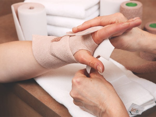 Terapia descongestiva de LEDUC para&nbsp;linfedema